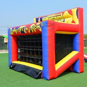 Niños inflables conectar cuatro juegos de baloncesto <span class=keywords><strong>en</strong></span> una fila inflable tiro juegos de carnaval para el alquiler de la fiesta - Product Image 4