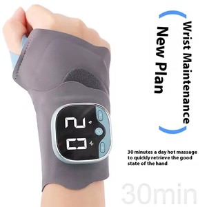 Cintura Massaggiante Elettrica Regolabile Senza Fili a Microcorrente per <span class=keywords><strong>Polso</strong></span>, Fascia Riscaldata per Mano per Riabilitazione e Fisioterapia - Product Image 5