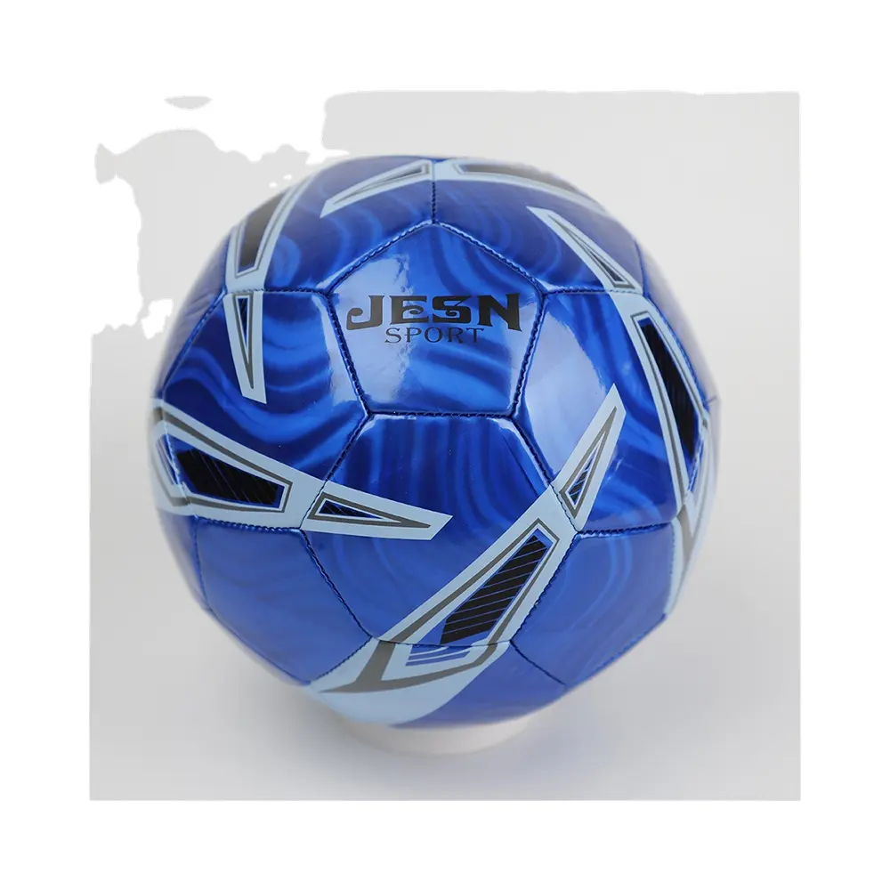 Hot Sale Customize Official Size 5 PU Machine Stitched Soccer Ball for Match