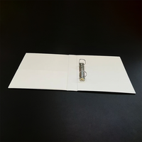 Carpeta de anillas con 2 orificios en D, tamaño A5, con cubierta rígida de PVC y mecanismo de palanca, caja archivadora impresa, color personalizado