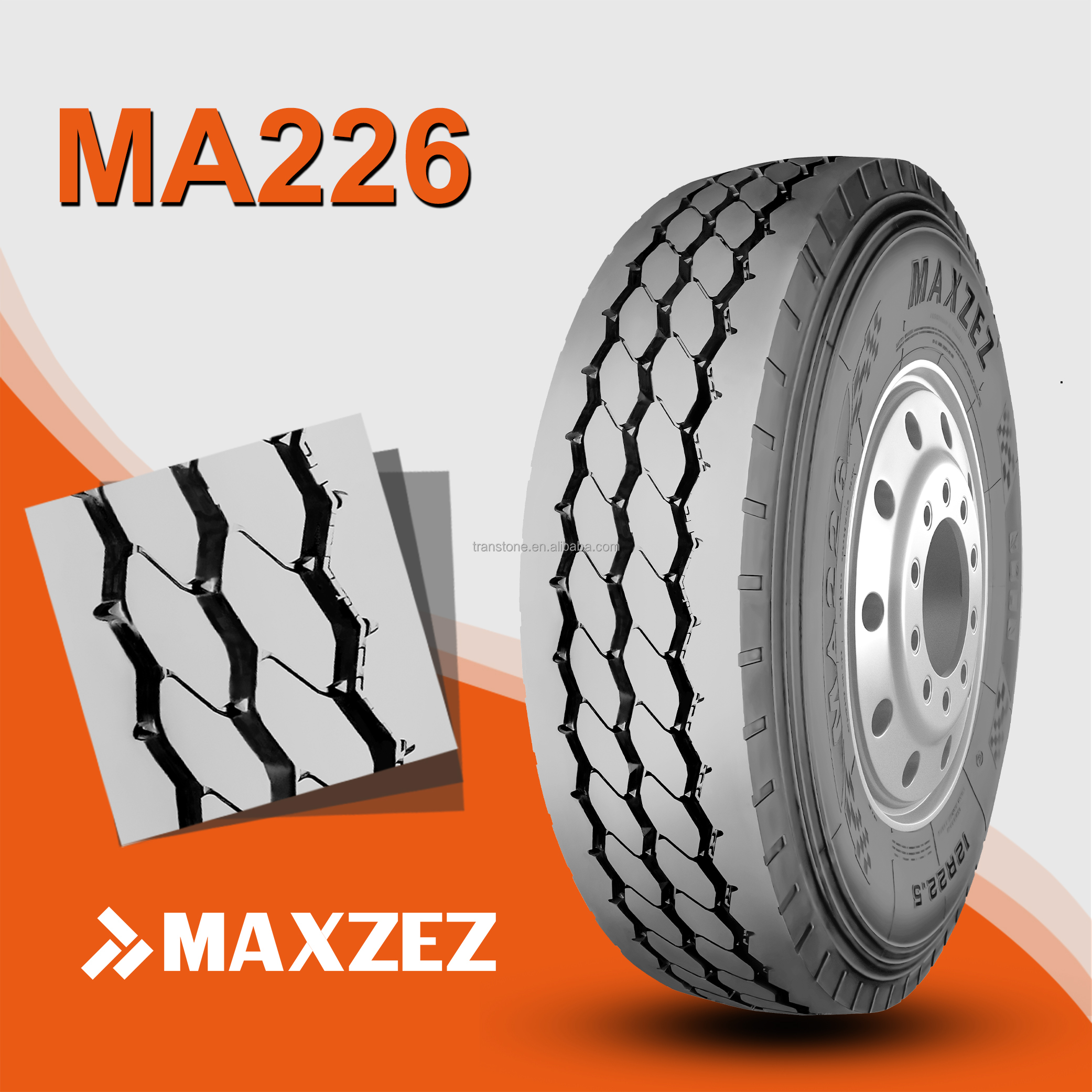 屑米 MAXZEZ 11R22.5 Tires - Durable, High-Performance Options