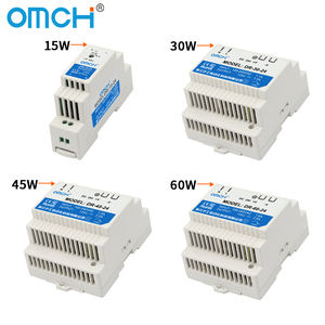 OMCH-Fuente de alimentación de carril DIN serie <span class=keywords><strong>DR</strong></span>-15 AC DC 5V 12V 24V 3A 1.25A 0.62A Fuente de alimentación conmutada industrial personalizable SMPS - Product Image 5