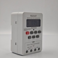 Sakelar Timer mikrokomputer Digital 220V, sakelar pengatur waktu elektronik maks 40A arus