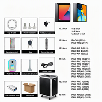 Nouvelle Arrivée 2026 : Machine Photobooth iPad Compatible avec Support Appareil Photo, Impression Instantanée, Kiosque Photobooth Selfie DSLR pour Événements