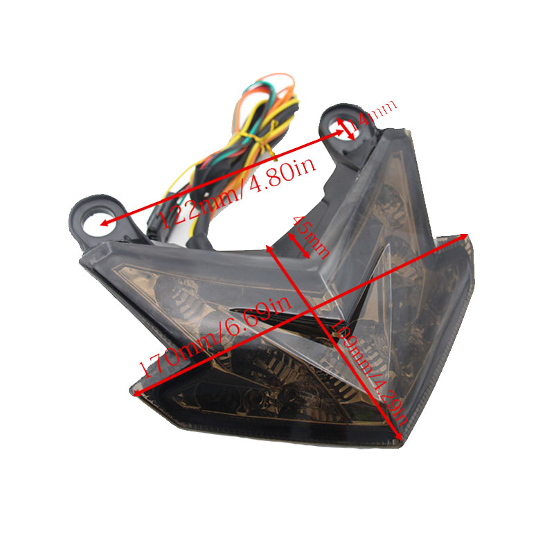 LED Tail Light with Turn Signal for Kawasaki Z800 ZX-6R