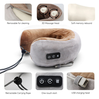 Portable en forme de U mémoire mousse cou épaule masseur maison voiture voyage électrique vertèbres cervicales mise au point confort électrique