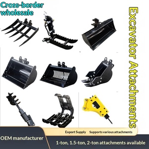 Exportación al por Mayor de Repuestos para Miniexcavadoras, Accesorios Multifuncionales, Fabricante de Brocas Espirales, Martillo Rompedor, Desgarrador de Suelo - Product Image 1