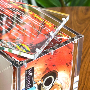 TCG UV Protection Acrylique Pokemon Acrylique Booster Box 1999 Base Set Unlimited <span class=keywords><strong>VIDE</strong></span> Booster Box Anglais Acrylique Vitrine - Product Image 2