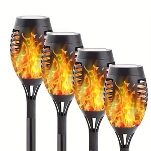 مصباح شمسي 1/<span class=keywords><strong>2</strong></span>/4/6/8/12 قطعة مقاوم للماء لإضاءة المناظر الطبيعية في الهواء الطلق مصباح لهب للحدائق - Product Image 4