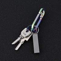 Couteau utilitaire miniature en acier D2 haute dureté, porte-clés, couteau pliant de poche en alliage de titane pour le camping, EDC, cadeau
