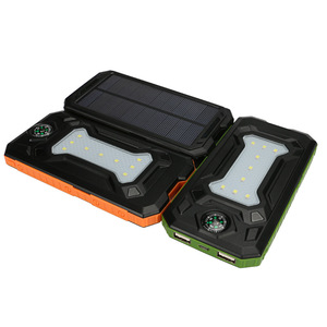 Nuovo prodotto Solare Caricatore Solare della Banca di Potere <span class=keywords><strong>20000</strong></span> mAh 2 Porte USB <span class=keywords><strong>Powerbank</strong></span> Con fiash Luce Per Telefoni cellulari - Product Image 3