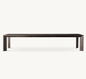 Table d'extension de table à manger rectangulaire <span class=keywords><strong>Arles</strong></span> de très grande taille au design contemporain Sassanid - Product Image 1