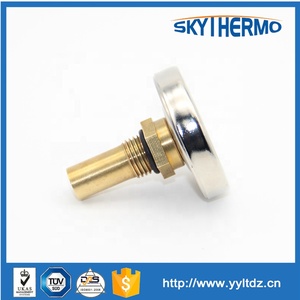 <span class=keywords><strong>Termometro</strong></span> Bimetallico D40mm con Cassa in Ferro o Acciaio Inox per Testare la Temperatura dell'Acqua, Ampiamente Utilizzato in HVAC <span class=keywords><strong>Termometro</strong></span> Metallico 0-120°C - Product Image 4