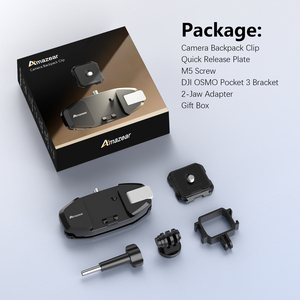 Nouvelle Tendance : Clip de Sac à Dos pour Connexion Instantanée d'Appareil Photo, Accessoires de Caméra d'Action à Double Verrouillage pour Go-Pro - Product Image 6