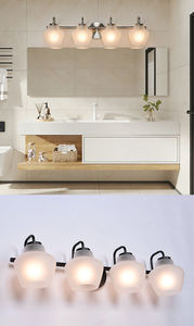 Lámpara de Pared Moderna para Sala de Estar, Material del Cuerpo: Metal y Vidrio, Control de Interruptor, 2700K, Diseño de Dibujo, Regulable, E12, 1 Año de Garantía - Product Image 5