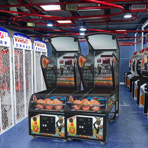 Aros de calle electrónicos automáticos, compra de carnaval, máquina de arcade de juego de habilidad de baloncesto de tiro que funciona con monedas - Product Image 3