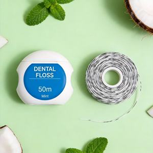 <span class=keywords><strong>Fil</strong></span> <span class=keywords><strong>dentaire</strong></span> personnalisable aux saveurs menthe/fruits pour un nettoyage doux des dents, éliminant la plaque <span class=keywords><strong>dentaire</strong></span>, sans PFAS, soin buccal doux pour les gencives, <span class=keywords><strong>fil</strong></span> <span class=keywords><strong>dentaire</strong></span> extensible - Product Image 2