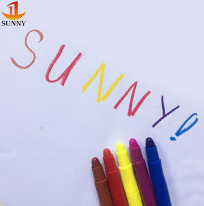 カスタム印刷されたロゴクレヨン誕生日パーティー用OEMサービス利用可能プロモーションクレヨンあなたのブランド名子供イベント - Product Image 6