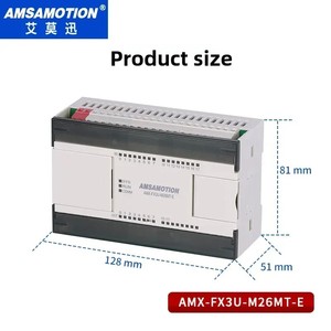 M26MT-<span class=keywords><strong>E</strong></span> FX3U-M26MR-<span class=keywords><strong>E</strong></span> Amsamotion อัพเกรดสำหรับ MELSEC <span class=keywords><strong>PLC</strong></span> 4AI/2AO Modbus อะนาล็อกทรานซิสเตอร์โมดูล EM3รีเลย์ - Product Image 3