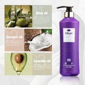 Huati Sifuli TOCO 785ml Shampooing et après-shampoing à la kératine pour soins capillaires quotidiens, hydratant, nourrissant, au collagène, biologique - Product Image 4