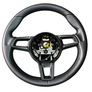 Volante de Cuero Personalizado de Alta Calidad para <span class=keywords><strong>Porsche</strong></span> Panamera, Macan, <span class=keywords><strong>Cayenne</strong></span>, <span class=keywords><strong>Cayenne</strong></span> 911, 718, 987, 970, 958, 997 - Product Image 1