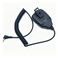 Mikrofon Walkie-Talkie Baofeng UV3R Genggam/Dapat Dipakai di Bahu dengan Colokan 3.5mm (Model UV-3R BF-T1 U8 U3) Buatan Cina