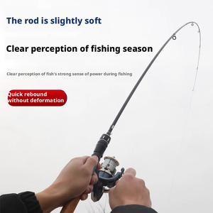 Canne à pêche Micro Lure Ultra Light Action Whitebait avec poignées droites et ergonomiques 1-<span class=keywords><strong>2m</strong></span> Pêche en mer et sur la plage - Product Image 3