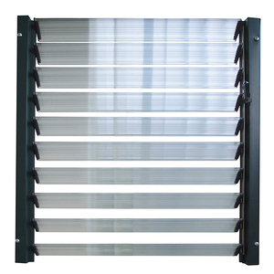 Volants de <span class=keywords><strong>fenêtre</strong></span> en verre réglables, en alliage d'aluminium, Design OEM/ODM 3D, <span class=keywords><strong>pas</strong></span> <span class=keywords><strong>cher</strong></span>, 20 pièces - Product Image 2