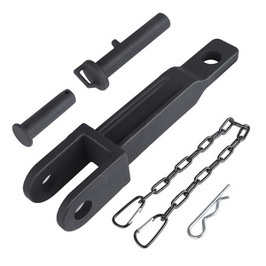 Kit de gancho de remolque A20-6014 de acero negro para soportes de enganche de remolque Peterbilt Kenworth - Product Image 5