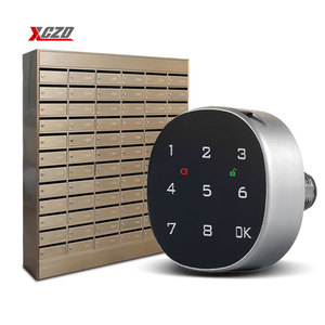 กล่องจดหมายรหัสผ่านแปดหลักสํานักงานยิมทางการแพทย์กรณีโลหะดิจิตอลรหัสผ่านปุ่มกดสมาร์ทล็อคเกอร์ - Product Image 1