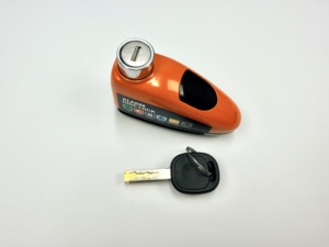 Dispositivo <span class=keywords><strong>Antifurto</strong></span> Premium Ricaricabile con Blocco Manuale del Freno a Disco per <span class=keywords><strong>Biciclette</strong></span> e Moto in Lega di Zinco - Product Image 3