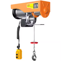 220v Moteur 1000kg Petit Mini Câble Électrique Câble Poulie Grue Treuil Palan À Chaîne