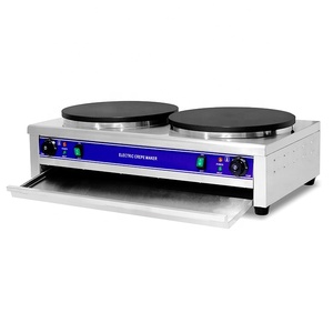 Thiết Bị Nướng Bánh Bằng Thép Không Gỉ Máy Làm <span class=keywords><strong>Crepe</strong></span> Tự Động Hai Tấm Nóng Máy Làm <span class=keywords><strong>Crepe</strong></span> Chạy Điện - Product Image 4