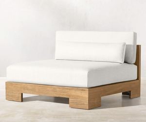Ensemble de meubles de jardin en teck de qualité supérieure, design postmoderne pour l'extérieur, collection <span class=keywords><strong>Ubud</strong></span> en teck naturel - Product Image 5