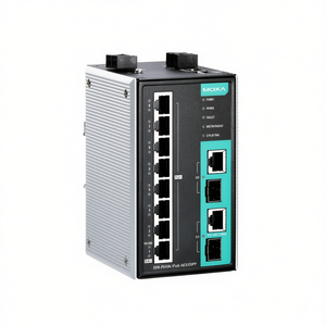Moxa ตัวเชื่อมต่อแบบกิกะบิตพอร์ตแลน48V lc/pc EDS-P510A-8PoE-2GTXSFP-T สวิตช์จัดการเครือข่ายระดับองค์กร - Product Image 2