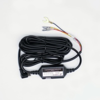Huizon HZC-HC-671 Kit Kabel Adaptor Daya Perlindungan Tegangan Rendah untuk Kamera Dasbor, GPS Navigator, Detektor Radar-Guangdong Mini USB