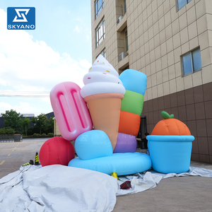 Customized Inflatable Fruit Ice Cream Combination Giant Inflatable <strong>Dessert</strong> Combination Inflatable Advertising Decoration Model - Product Image 4