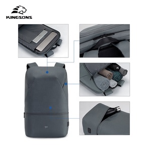 Kingsons Ba Lô Đi Học Đựng Máy Tính Xách Tay Du Lịch Túi Đựng Máy Tính Xách Tay Nữ Chống Nước Có Cổng Sạc <span class=keywords><strong>USB</strong></span> Ba Lô Học Sinh Tùy Chỉnh 15.6 Inch - Product Image 6