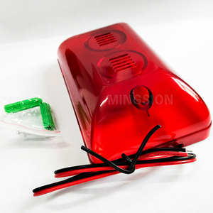 Mini Sirène Stroboscopique Électronique 12V, Étanche, en ABS, Alarme Antivol, Haut-Parleur à Volume Fort, <span class=keywords><strong>Alerte</strong></span> de Sécurité pour la Sécurité Domestique et du Jardin - Product Image 4