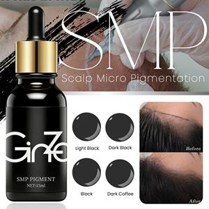 Kit de pigments de microblading SMP 15 ml - 3 nuances de noir de carbone également adaptées aux tatouages des sourcils et de beauté - Product Image 1