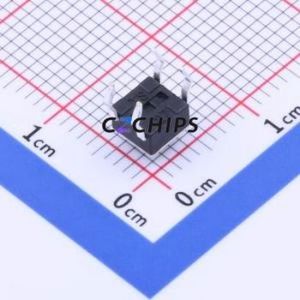 K2-1109DP-B3SW-04 Tactile Switch Through hole Component (THT)-4P,4.5x4.5mm Switch 1.8N Through Hole 4.5mm 4.5mm - Product Image 2