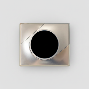 COMETE TITANE Plaque d'interrupteur mural 1 gang Style - Product Image 1