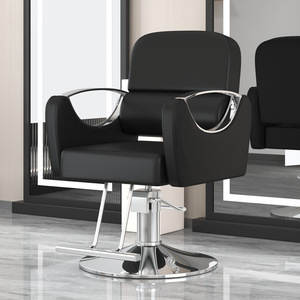 Tabouret ergonomique pivotant pour technicien, <span class=keywords><strong>chaise</strong></span> <span class=keywords><strong>de</strong></span> salon <span class=keywords><strong>de</strong></span> beauté moderne pour coiffeurs, <span class=keywords><strong>chaise</strong></span> <span class=keywords><strong>de</strong></span> coiffure durable avec élévateur hydraulique - Product Image 4