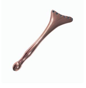Facial Puffiness reduction zinc alloy Skin Relaxation Facial Muscles Zinc Alloy Beauty Ice Axe Cold Therapy Gua Sha <b>Massage</b> <b>Tool</b> - Product Image 6
