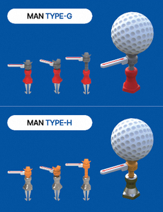 Ballon de golf gonflable personnalisé avec logo, en PVC Oxford, pour événements promotionnels et expositions en plein air - Product Image 5
