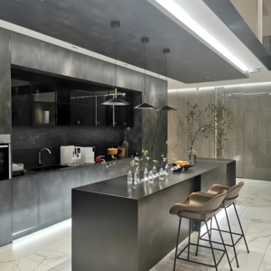 Mobilier européen aux normes australiennes Armoires de cuisine modernes Armoires de cuisine abordables en Mdf Meubles de cuisine - Product Image 1