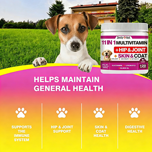 OEM 11 en 1 Golosinas Blandas <span class=keywords><strong>para</strong></span> <span class=keywords><strong>Perros</strong></span> y Gatos, Multivitamínicas, <span class=keywords><strong>para</strong></span> un Pelaje Brillante, Omega-3, Refuerzo Inmunológico, Zinc, Calcio, Salud Articular, Naturales - Product Image 5