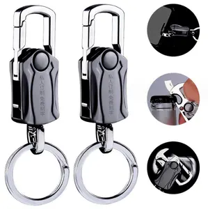 Car Key Rings Alloy Chain Keychain Holder Metal Stylish Heavy Duty Keyring Gifts Multifunction Keychain