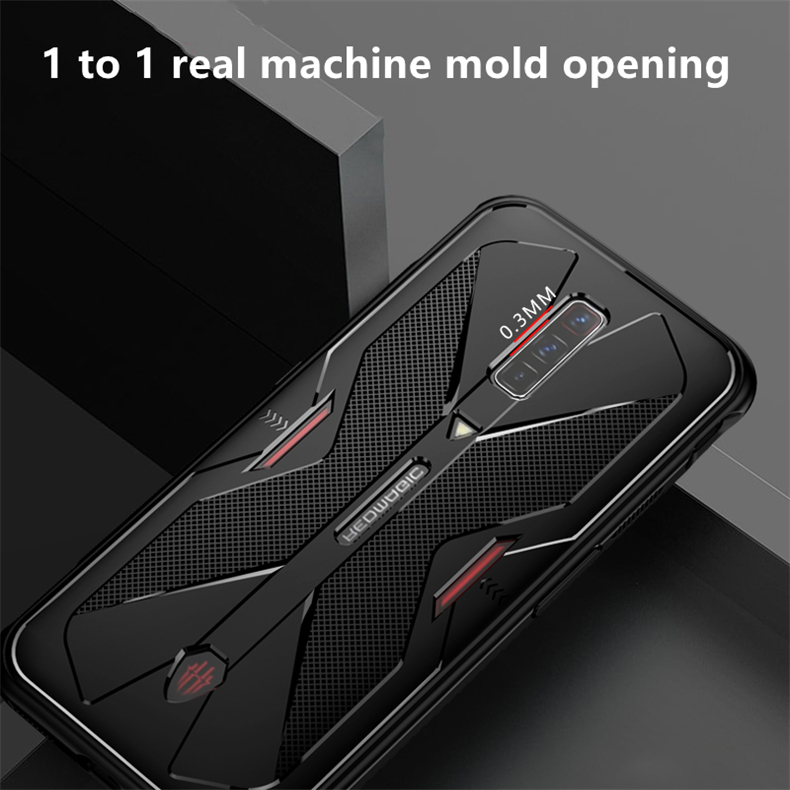 GIOPUEY Hülle Für Nubia Red Magic 7 Pro/7S Pro – Ultra-dünnes TPU-Case, Stoßfest & Anti-Fingerabdruck, Schutz Für Bildschirm & Kamera