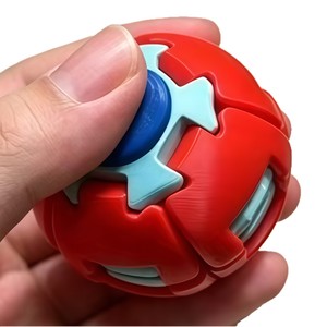 Juguete Antiestrés Magic Bean Cube Fidget Spinner, Rompecabezas Giratorio Impreso en 3D, Juguete Educativo para Niños y Niñas, Recuerdo de Fiesta - Product Image 1